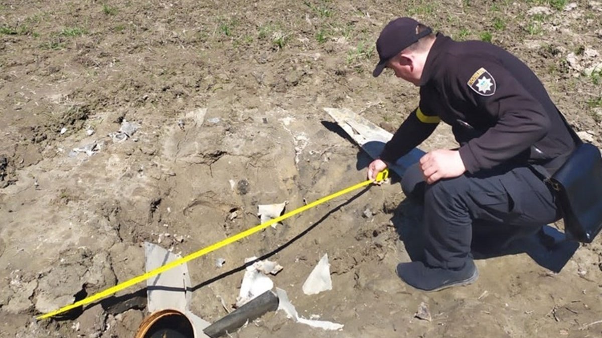 В Житомирской области нашли обломки российской ракеты
