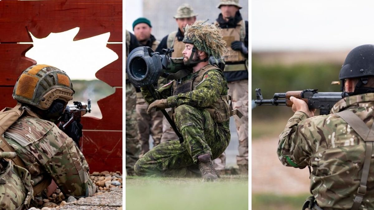 З’явилися перші фото з тренувань українських військових у Великій Британії