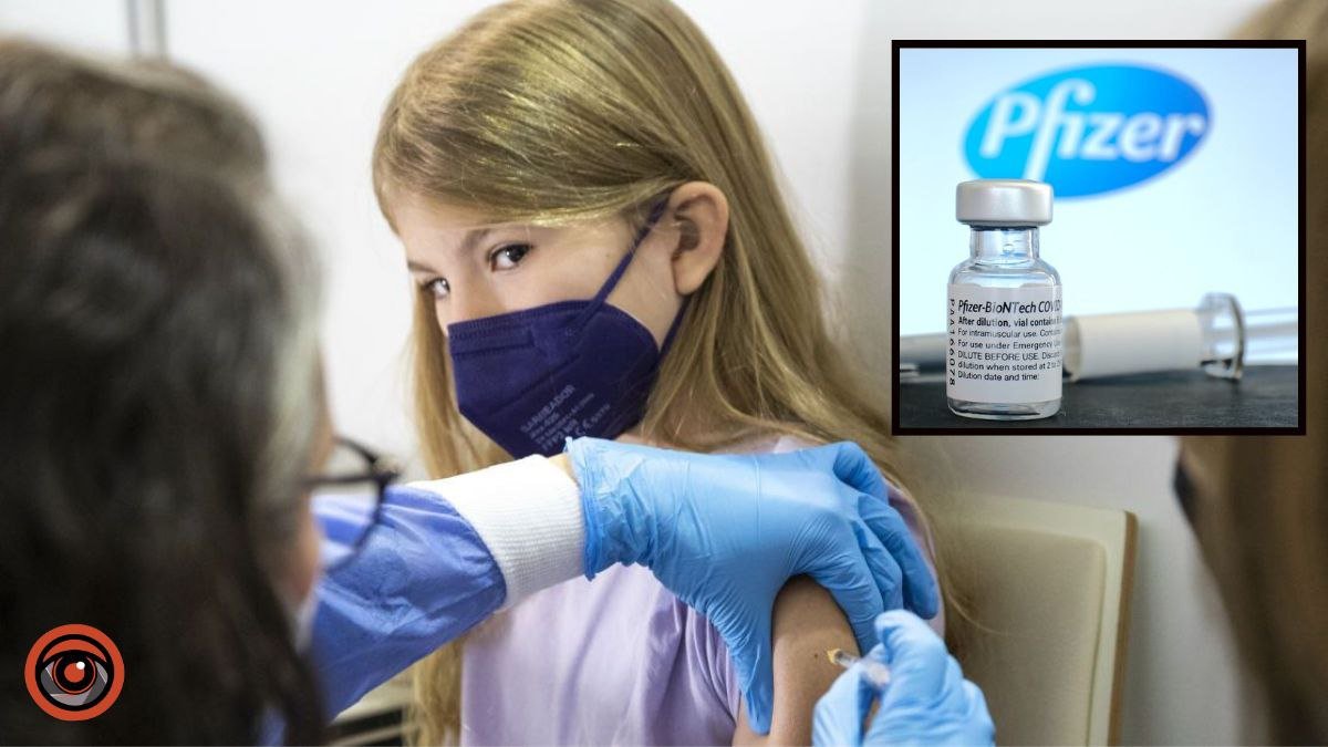 В Украине разрешили вводить детям бустерную дозу COVID-вакцины
