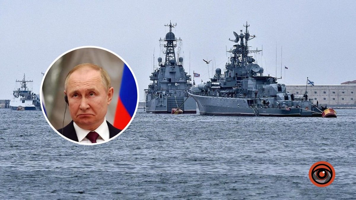 Після атаки дронів у Севастополі росія боїться виводити кораблі у море