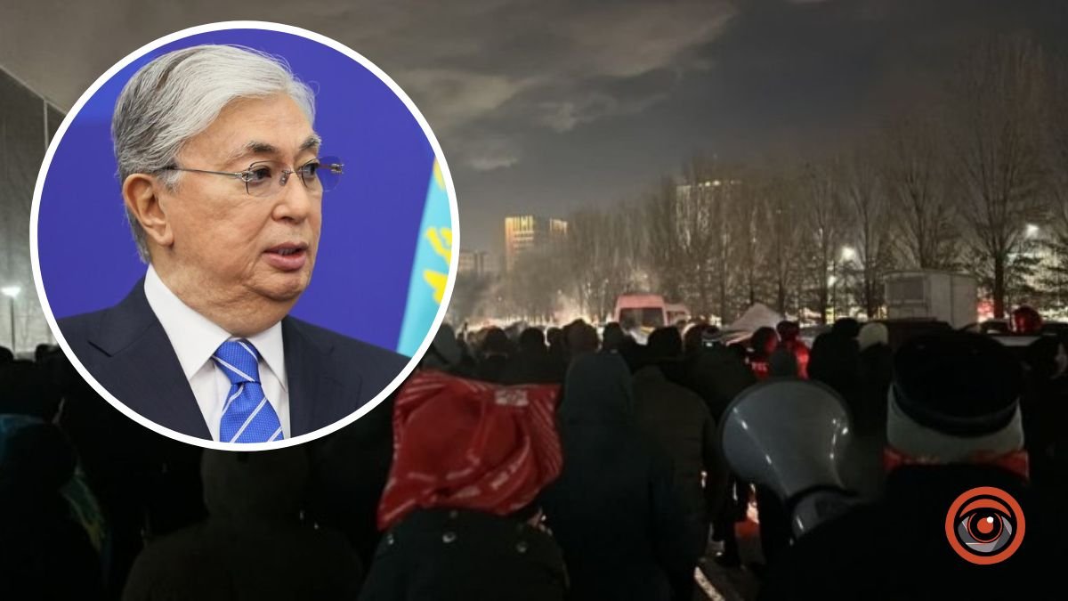 Після інавгурації президента Казахстану Токаєва в Астані почалися протести попри шалений мороз