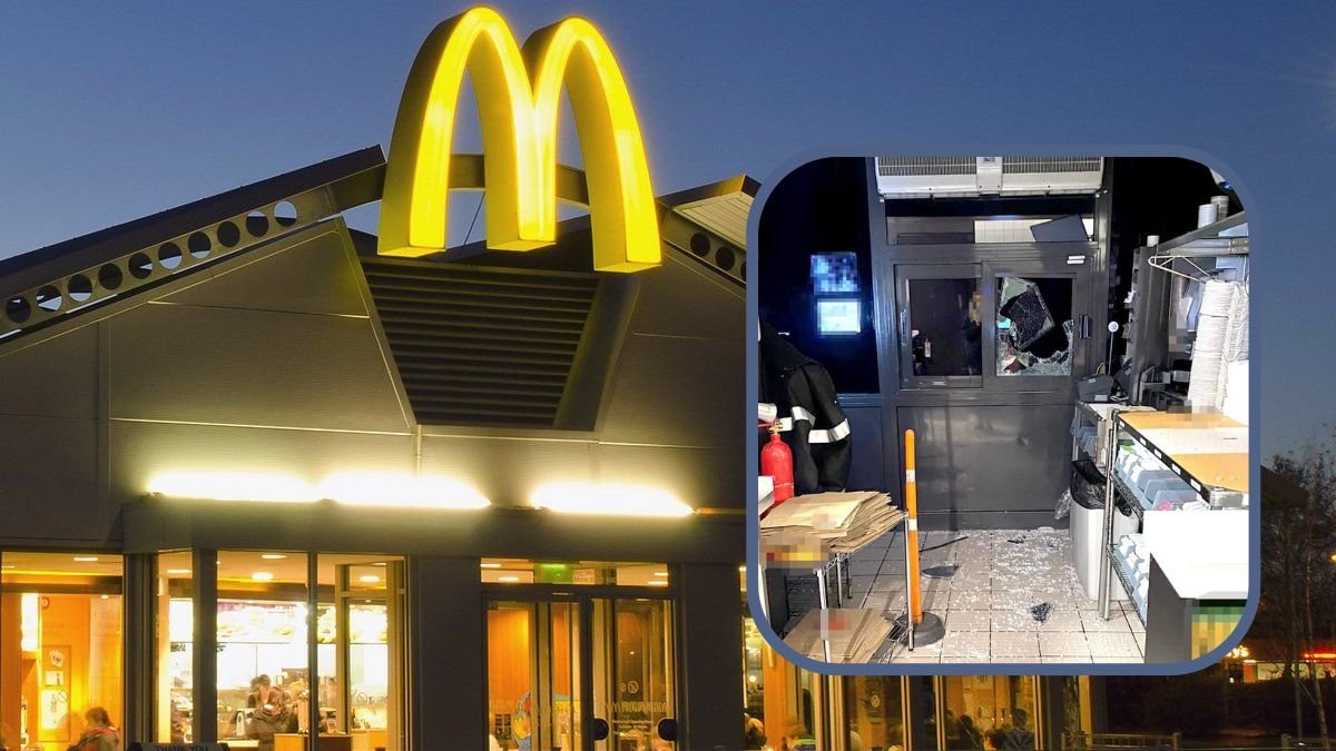 Очень соскучился по Бигу Маку: в Виннице парень побил окна в McDonald's — видео