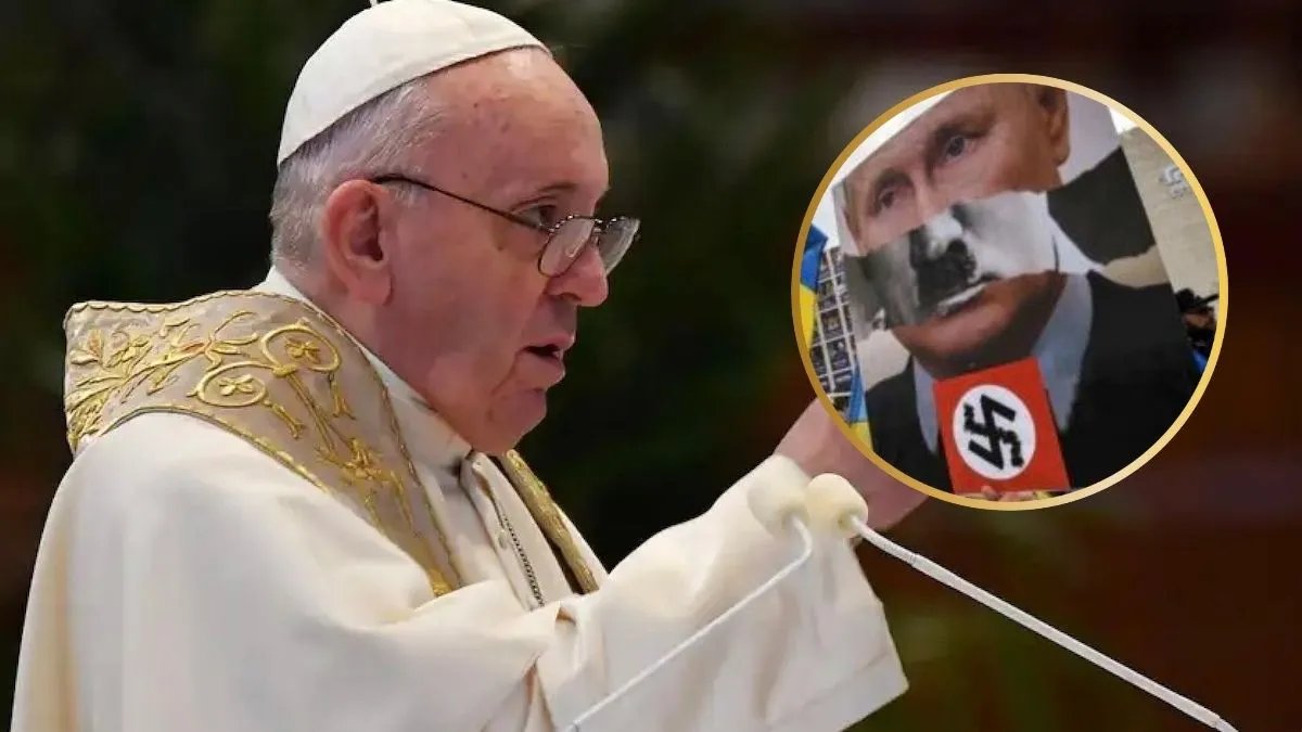 Папа Римський змінив риторику: голова Ватикану порівняв рф з нацистами