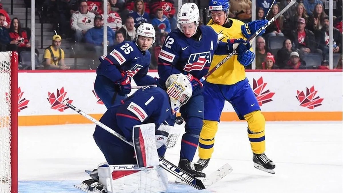Збірна США стала бронзовим призером молодіжного чемпіонату світу з хокею
