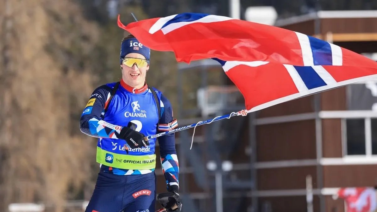 Чемпионат Европы по биатлону: Норвегия выиграла смешанную эстафету, сборная Украины – пятая