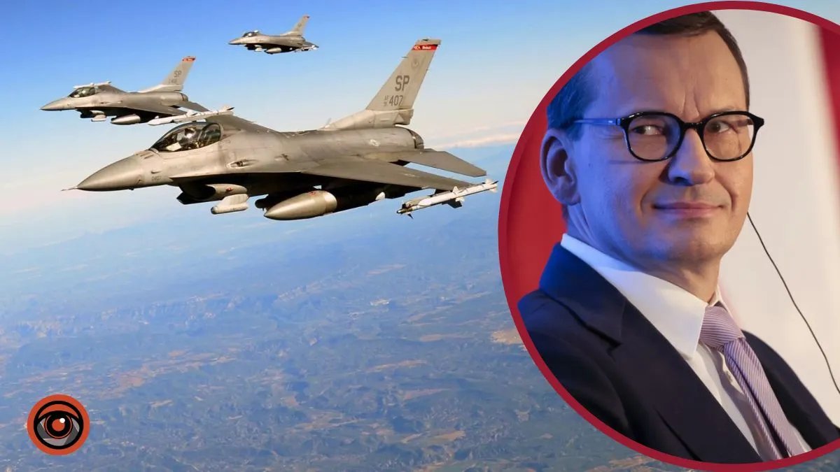 Премьер Польши назвал условие, по которому Украина может получить истребители F-16