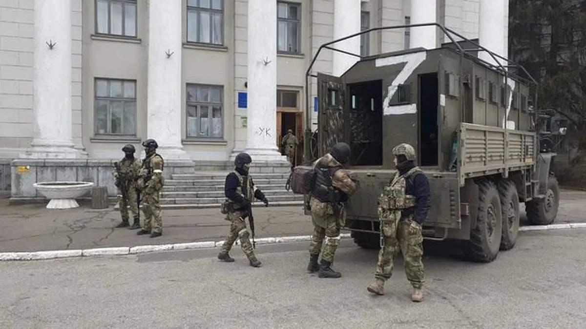 Россияне ограничили передвижение местных в оккупированных районах Херсонщины - Генштаб