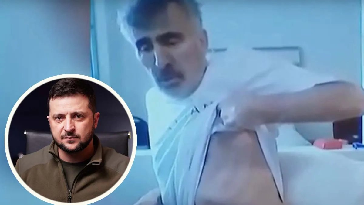 Зеленский о Саакашвили: «Я думаю, что их цель – его убить»