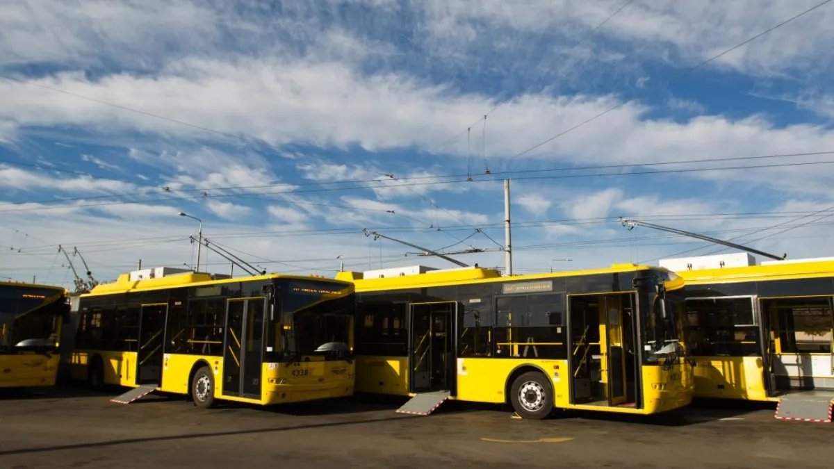 После 56 дней перерыва в Киеве возобновил работу весь столичный электротранспорт