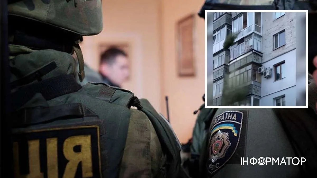У Полтаві "закладчики" висипали коноплю з балкона під час обшуку поліції: відео