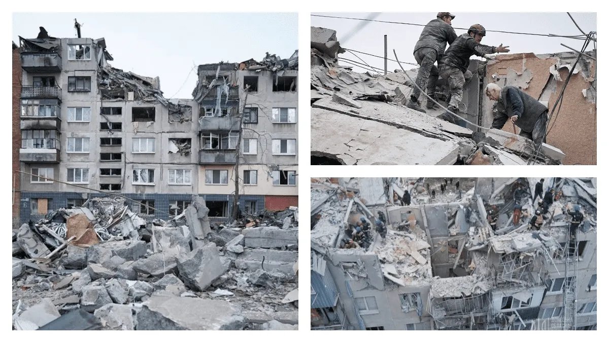 Как выглядели первые минуты ракетного удара по Славянску - видео