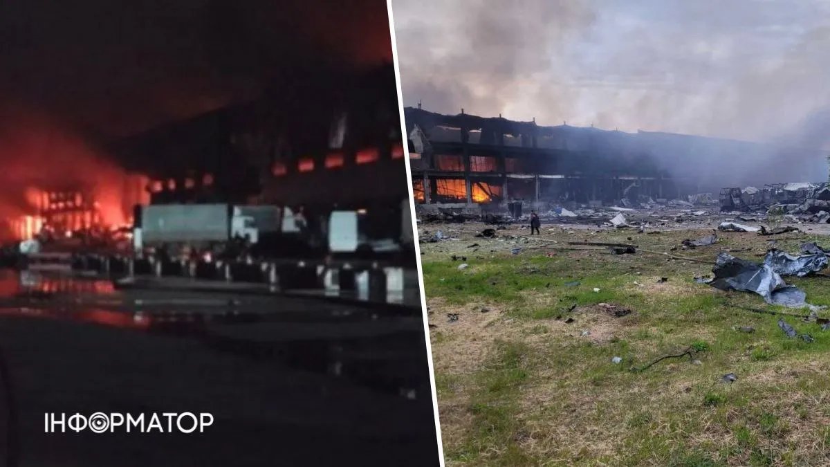 Ракетний удар по Одещині: росіяни знищили склад з гуманітарною допомогою Червоного Хреста
