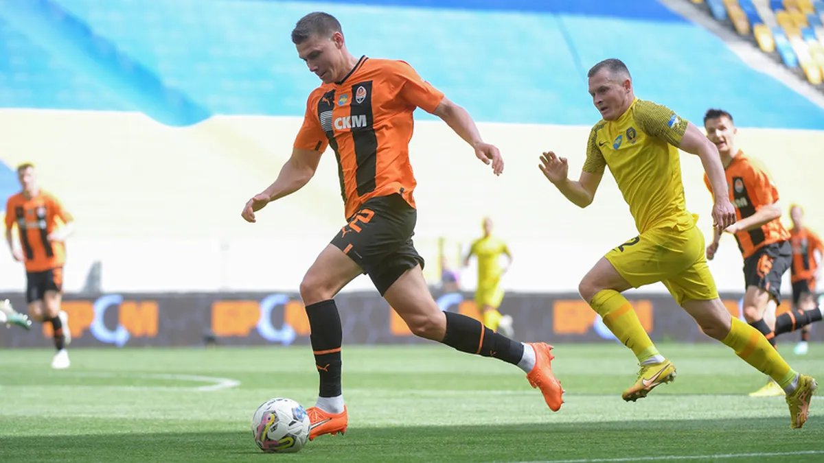 "Шахтар" переміг СК "Дніпро-1" та став чемпіоном України
