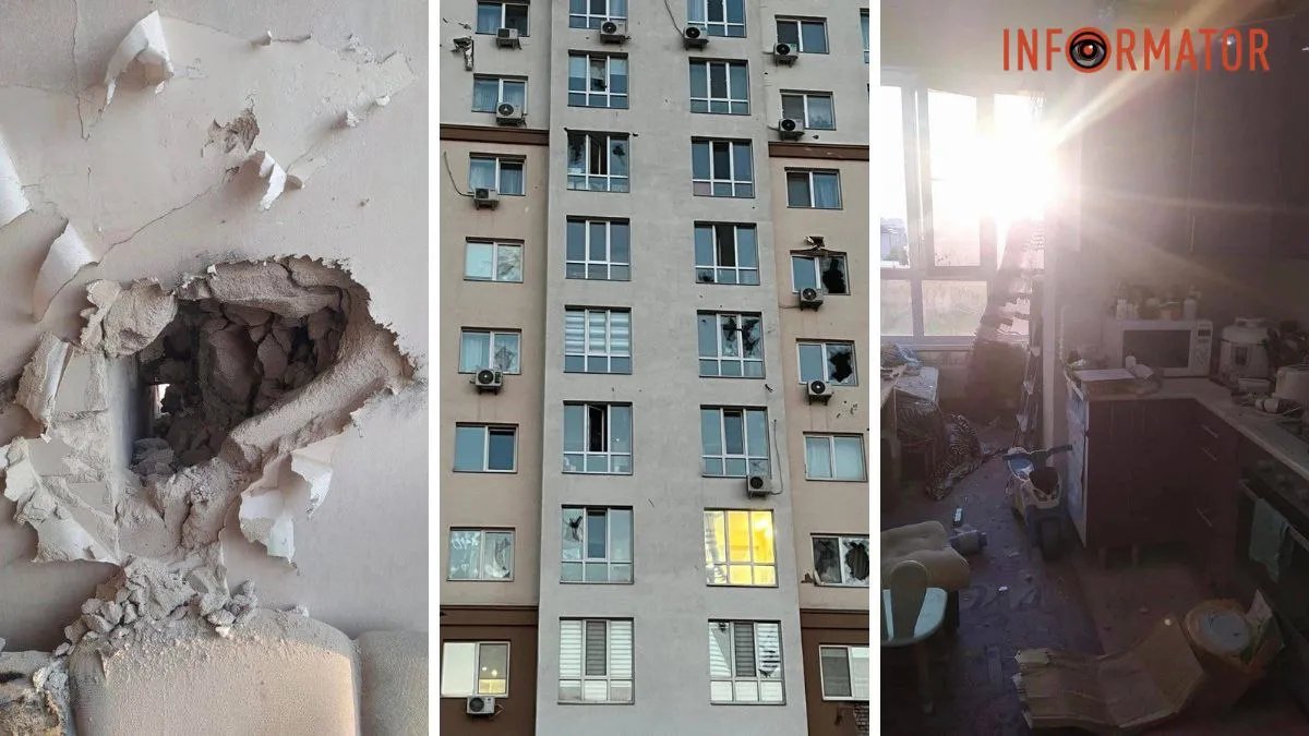 Є багато пошкоджень на 4 поранених: в поліції розповіли про наслідки нічної атаки на Київщину