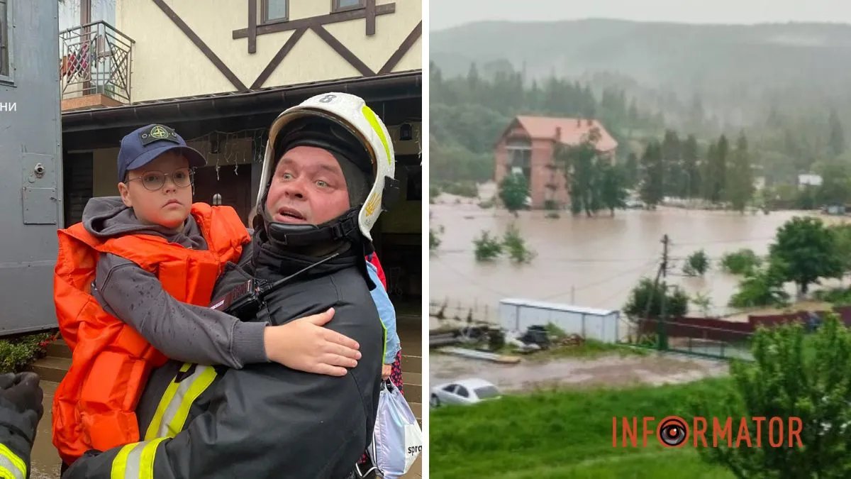 На Львівщині затопило 40 будинків, людей рятують: річка Східничанка вийшла з берегів