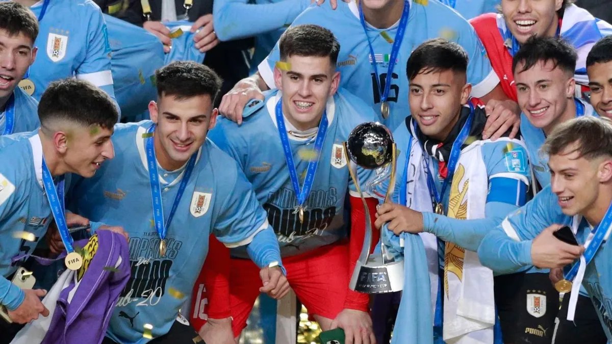 Чемпионат мира U-20 Сборная Уругвая обыграла в финале сборную Италии 1-0
