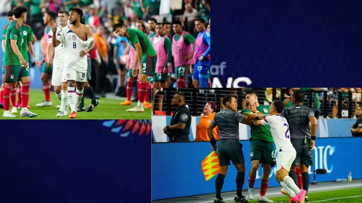 Бійки, кров, гомофобія та 13 карток. Футболісти США та Мексики вбивали один одного у матчі Ліги Націй