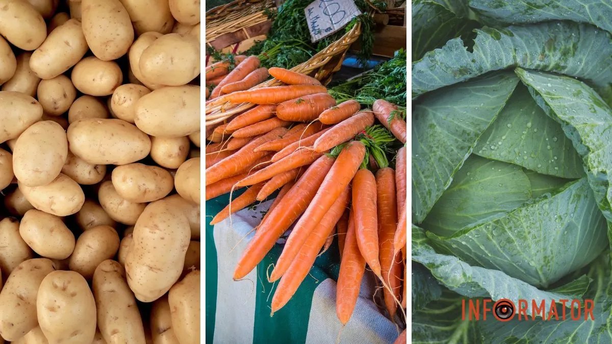 В Україні рекордно подорожчала картопля, але дешевіють морква та капуста: актуальні ціни