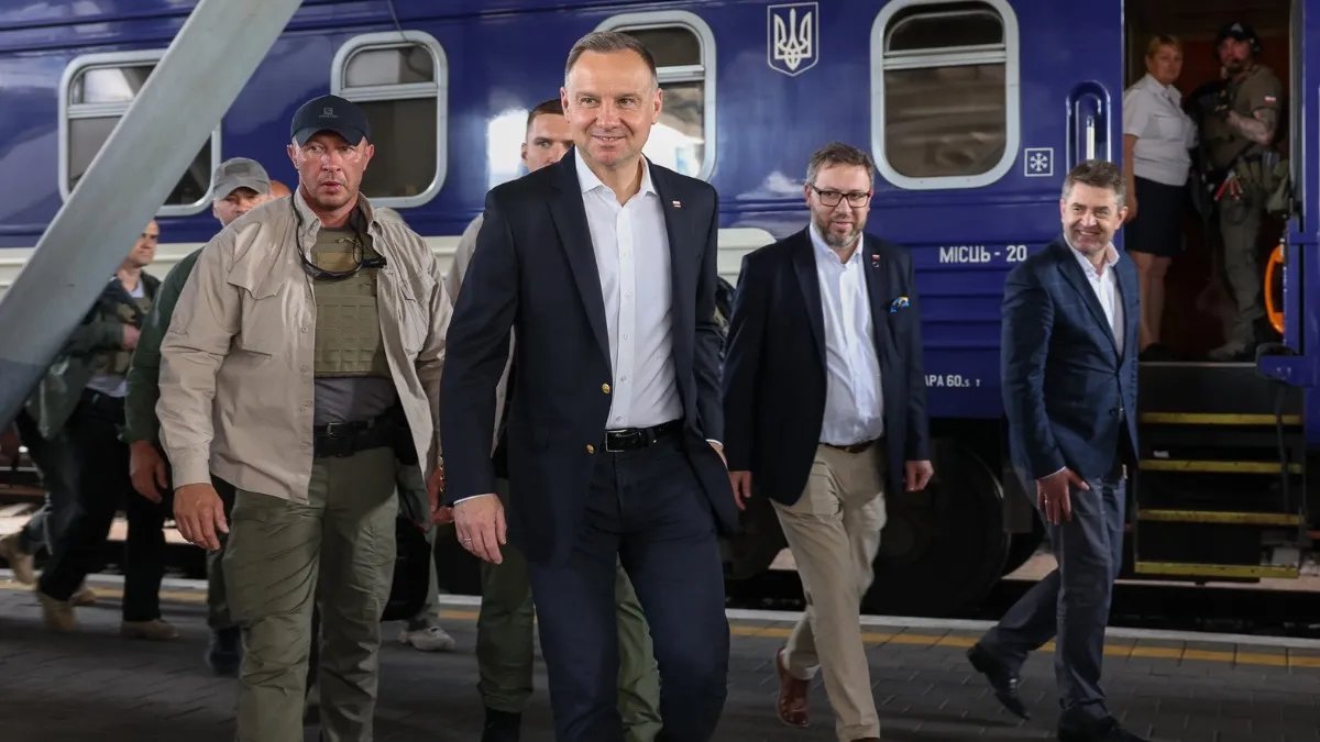 Президент Польщі прибув до Києва з неанонсованим візитом: подробиці