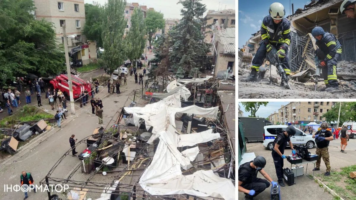 Ракетна атака по Краматорську: з-під завалів дістали тіло ще однієї загиблої людини, рятувальні роботи завершені
