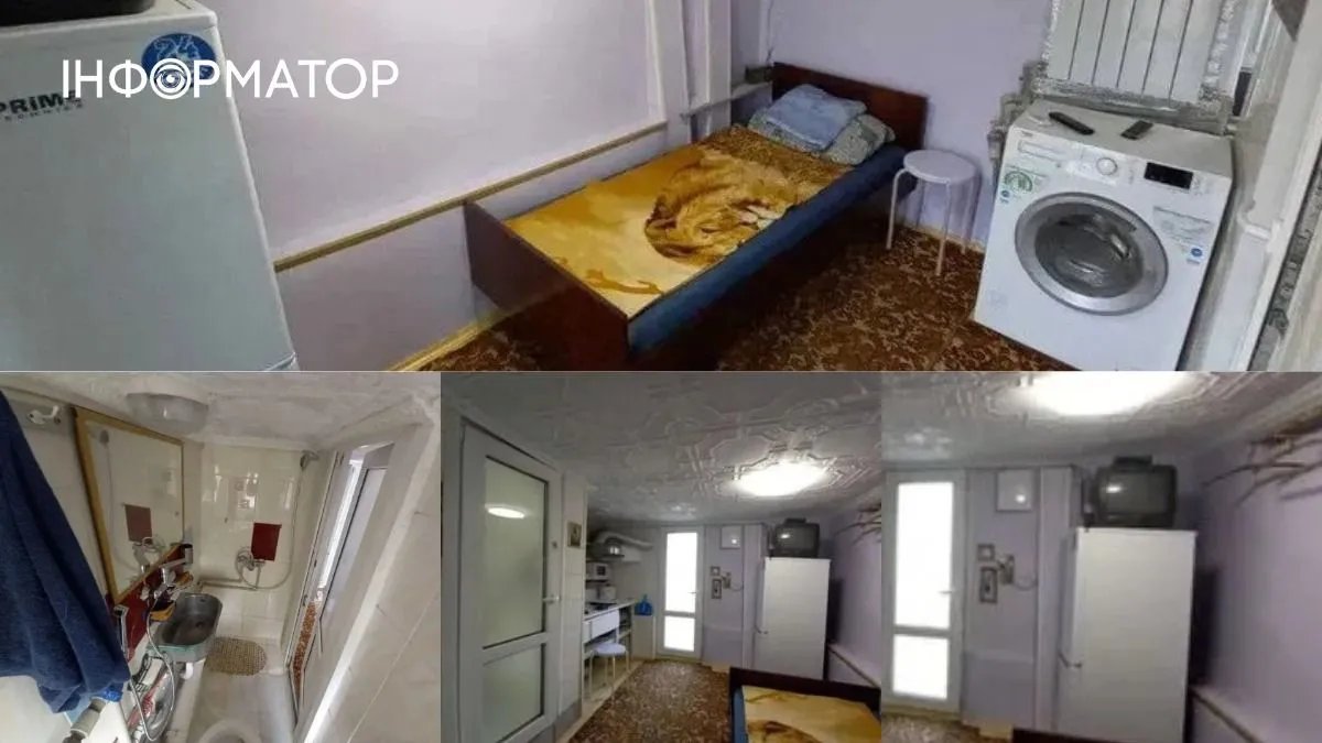 Холодильник біля ліжка і вікно над унітазом: як виглядає найменша квартира, яку здають у Києві