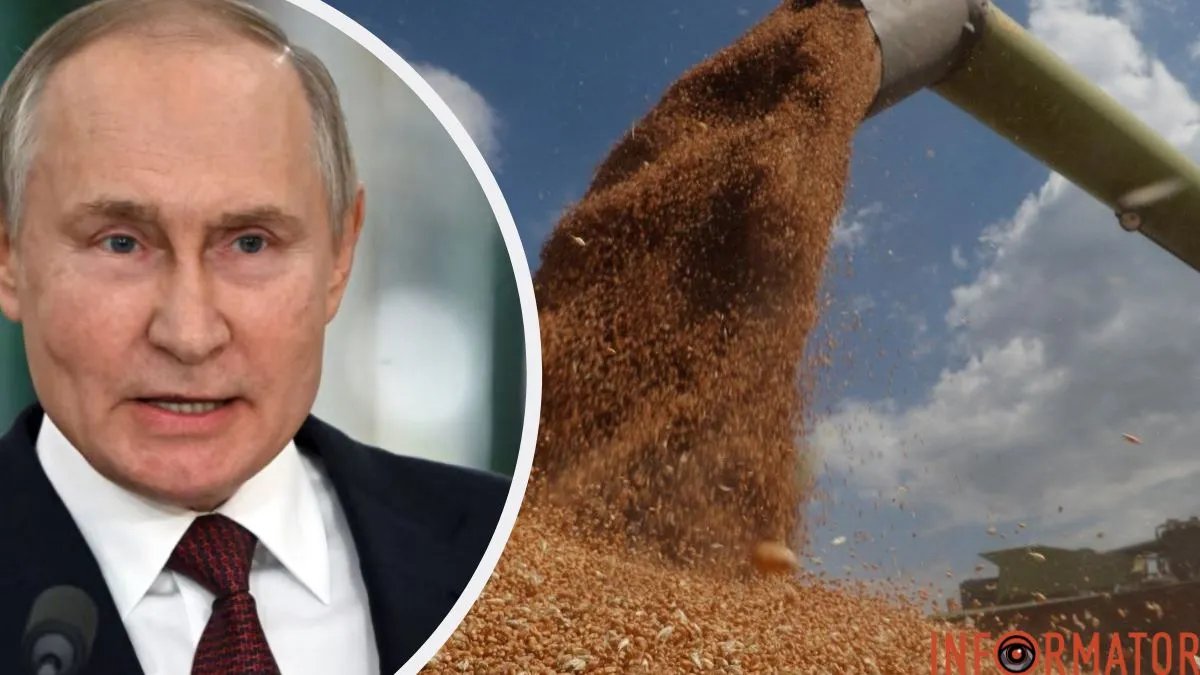Путін назвав "умови" для повернення зернової угоди – що намагається випросити в Заходу диктатор