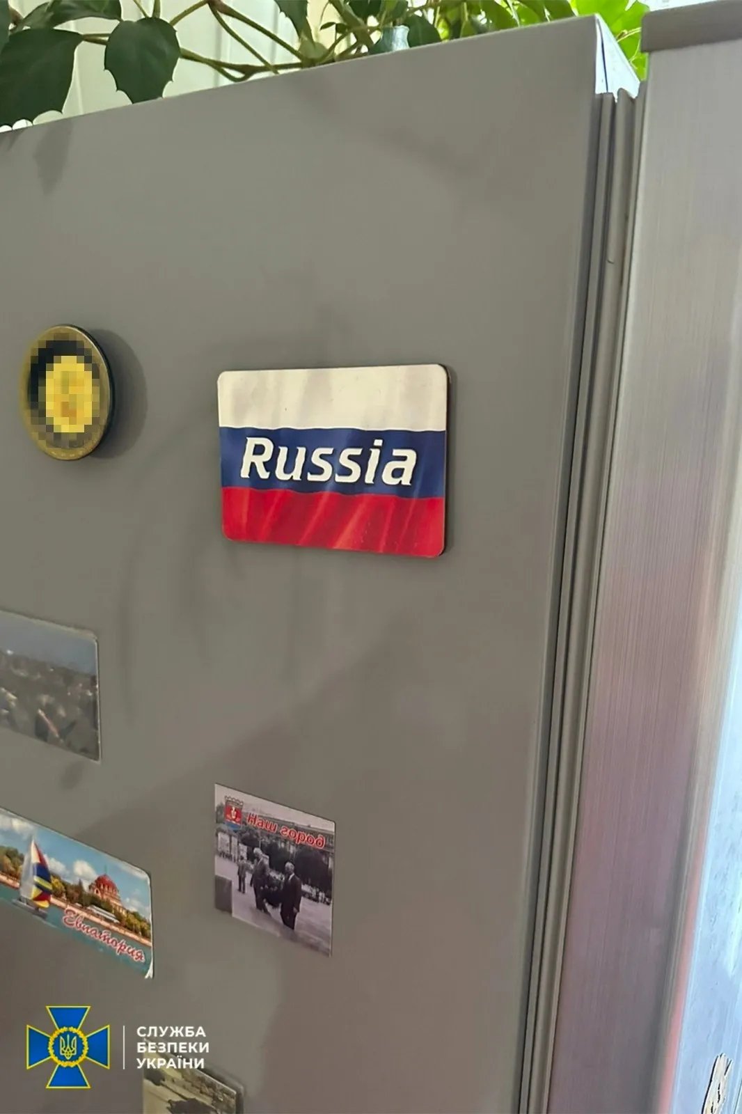 У підозрюваної в житлі знайшли ознаки прихильності до країни-агресора