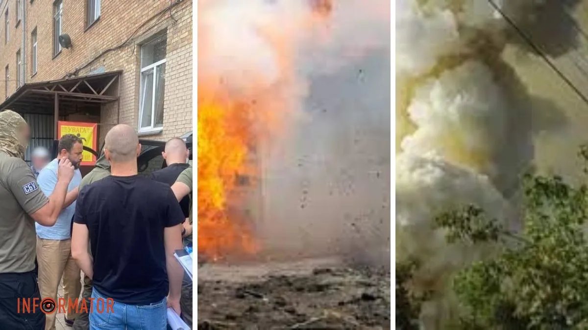Потужний вибух поблизу Москви: палає киснево-акумуляторний склад - відео