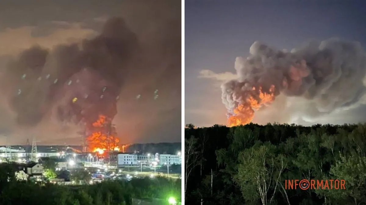 До Кремля 30 км: у Одинцово Московської області виникла сильна пожежа на складах, повідомляють про вибухи