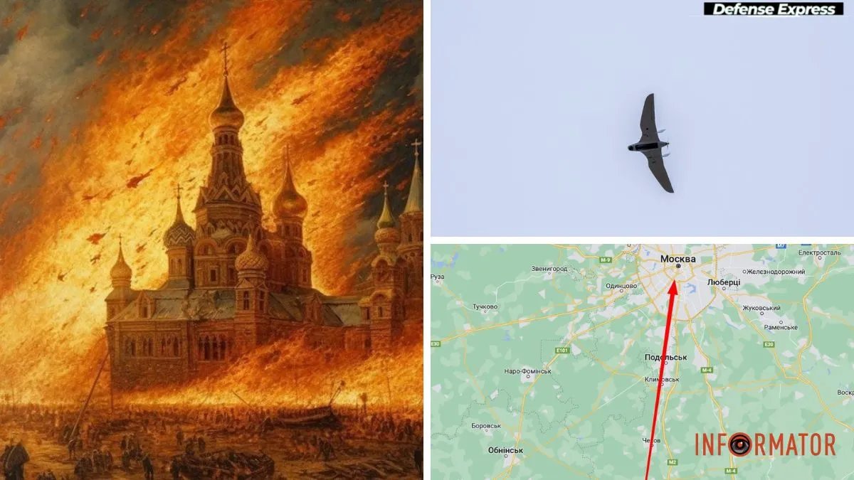 У Москвы снова заметили дрон, который спокойно летает в нескольких десятках километров от российской столицы - видео