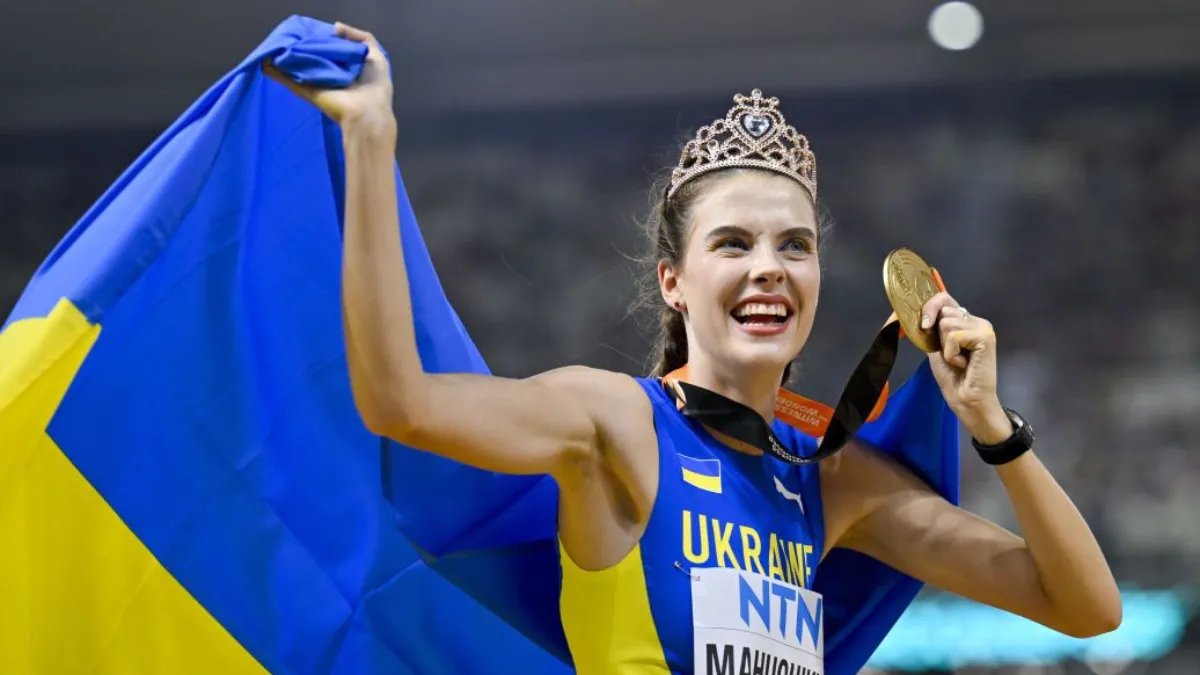 Ярослава Магучих завоевала золотую медаль на ЧМ-2023 и квалифицировалась на Олимпиаду в Париже