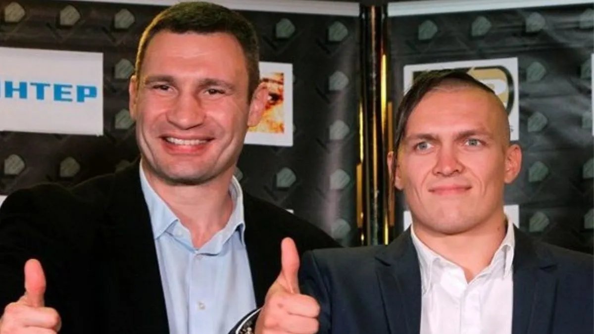 Віталій Кличко привітав боксера Олександра Усика з перемогою та наразився на критику