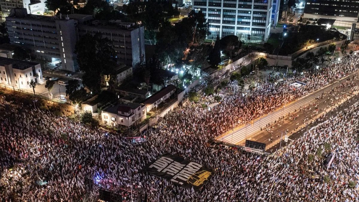 В Ізраїлі понад сто тисяч людей вийшли на демонстрацію проти уряду: деталі