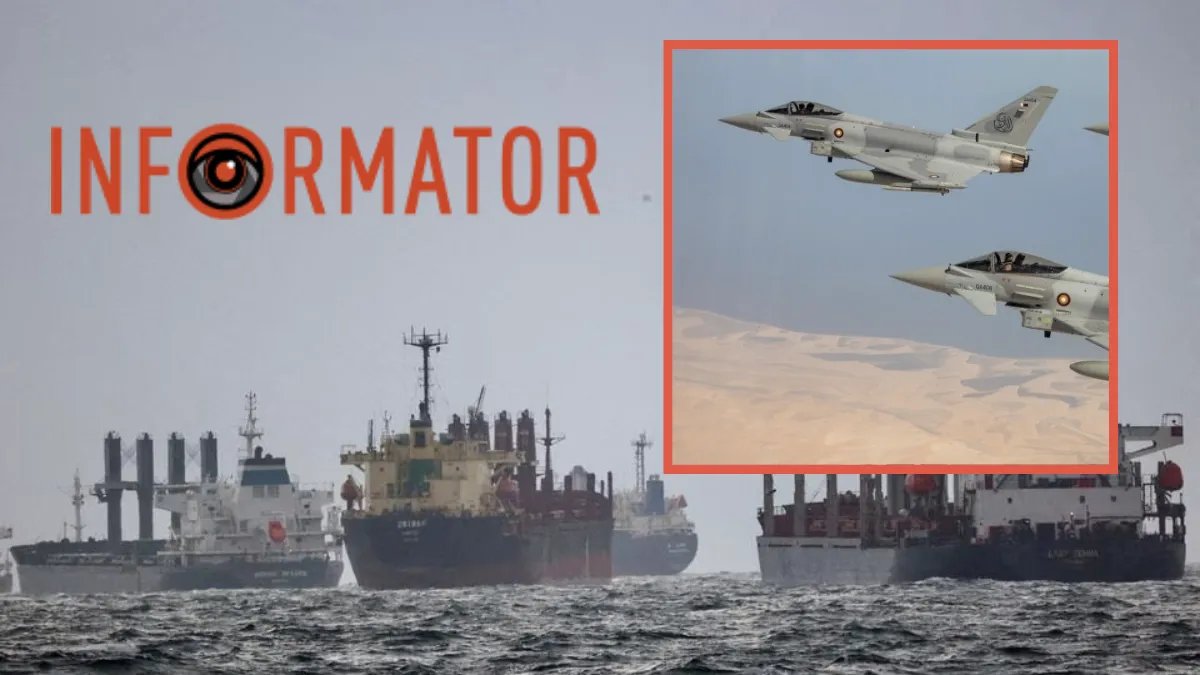 Британські літаки захищають українські кораблі від нападу рф у Чорному морі