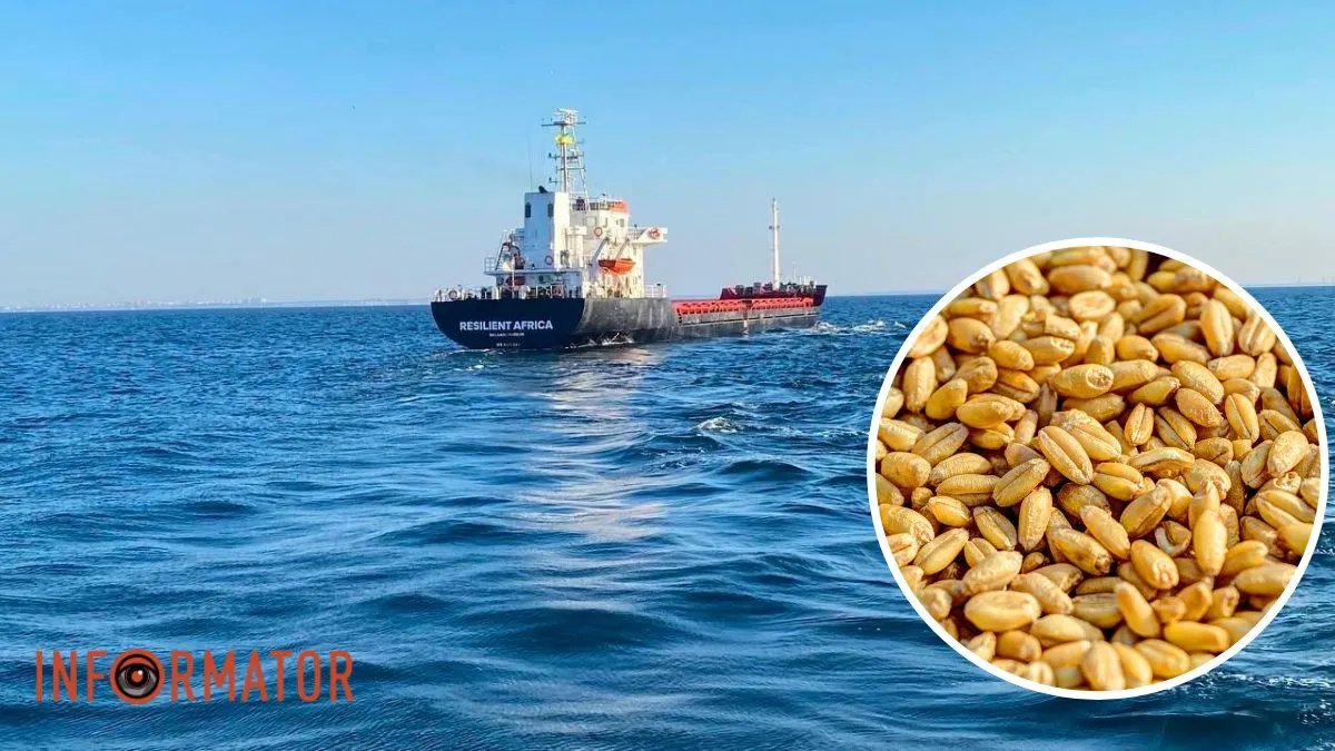 З порту Чорноморськ вийшло судно з трьома тисячами тонн пшениці