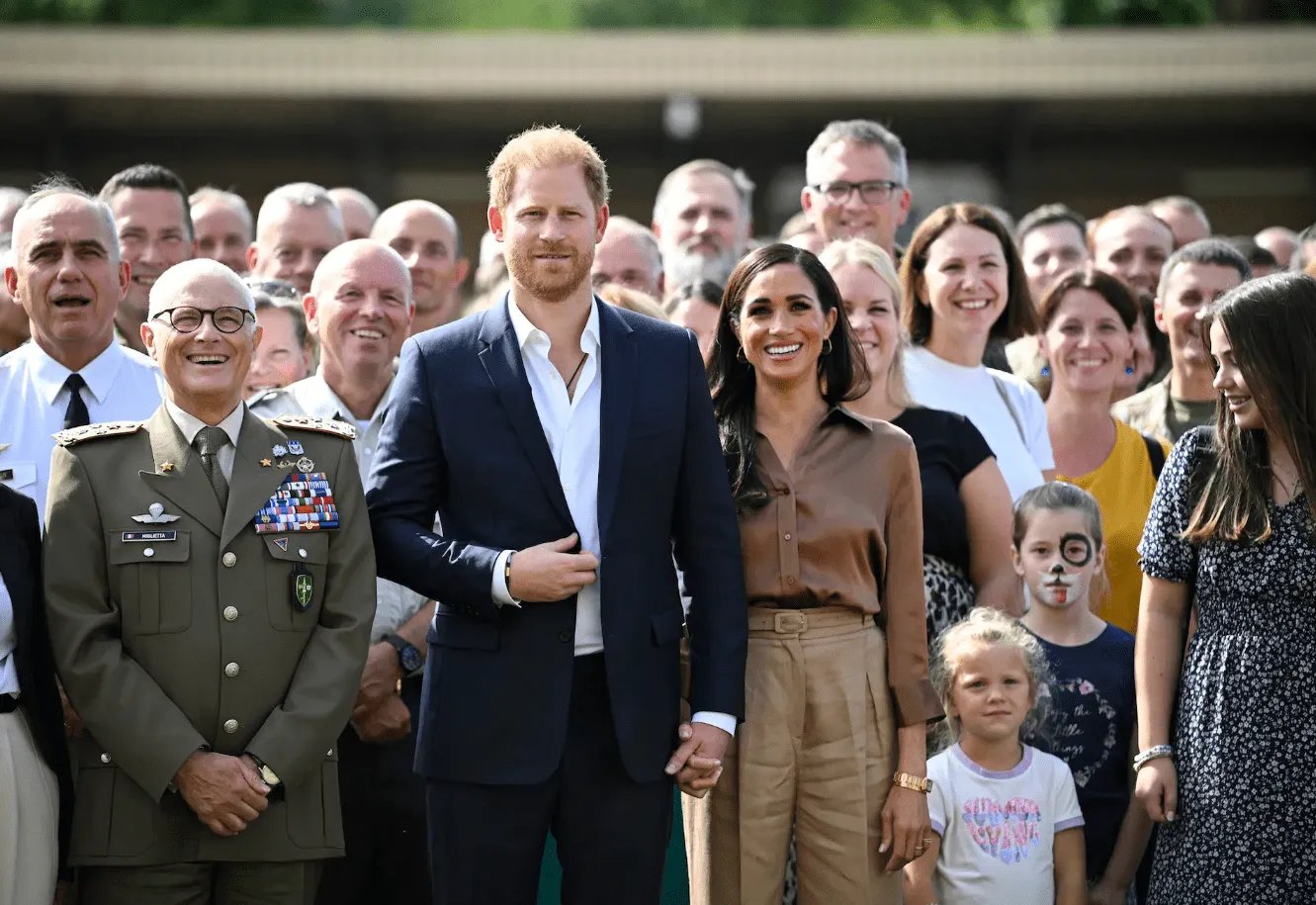 Меган Маркл та принц Гаррі на Invictus Games 2023