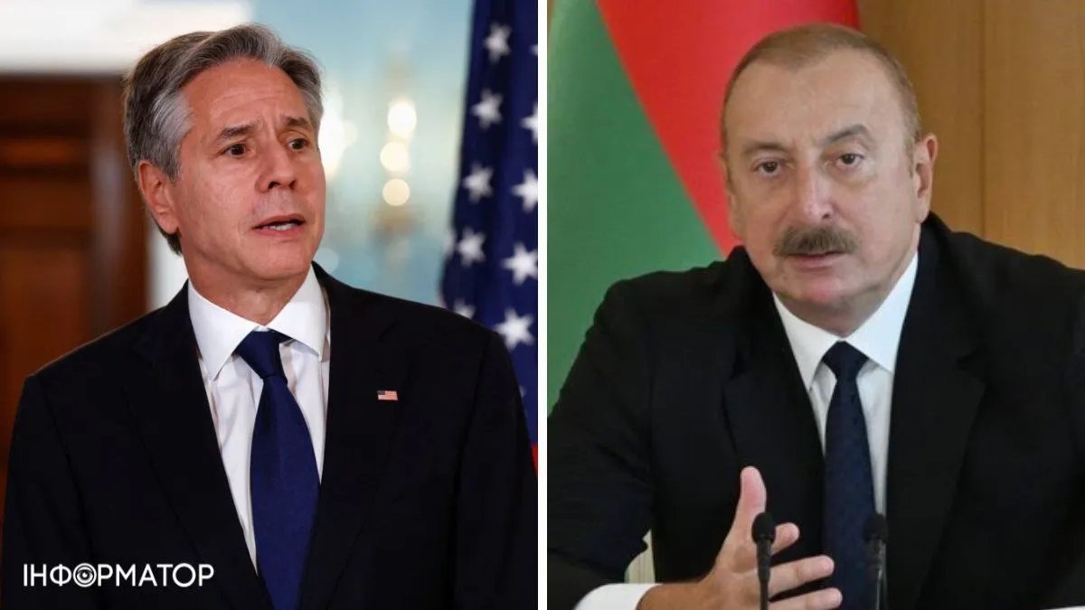 Азербайджан прямо відмовив Блінкену зупинити бойові дії в Нагірному Карабасі: що заявили президент та Міноборони країни