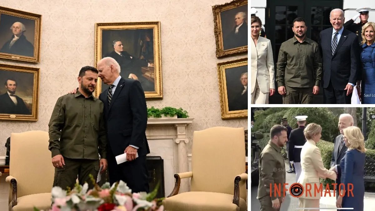 Зеленский встретился с Байденом в Белом доме: первые подробности, видео и фото