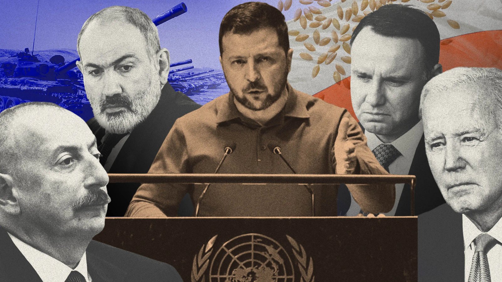 Зеленский в ООН, уничтожение штаба ЧФ в нашем Крыму и зерновый спор между Украиной и Польшей: главное за неделю