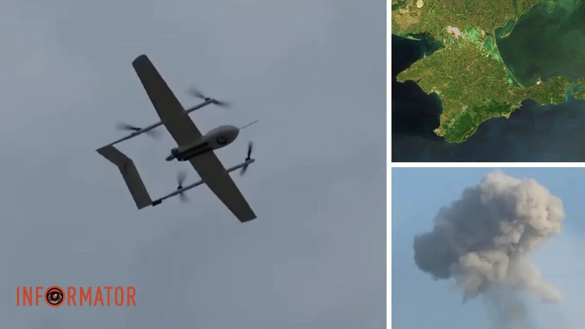 У росії заявили про атаки дронів на дві області та Крим, є руйнування: подробиці та відео