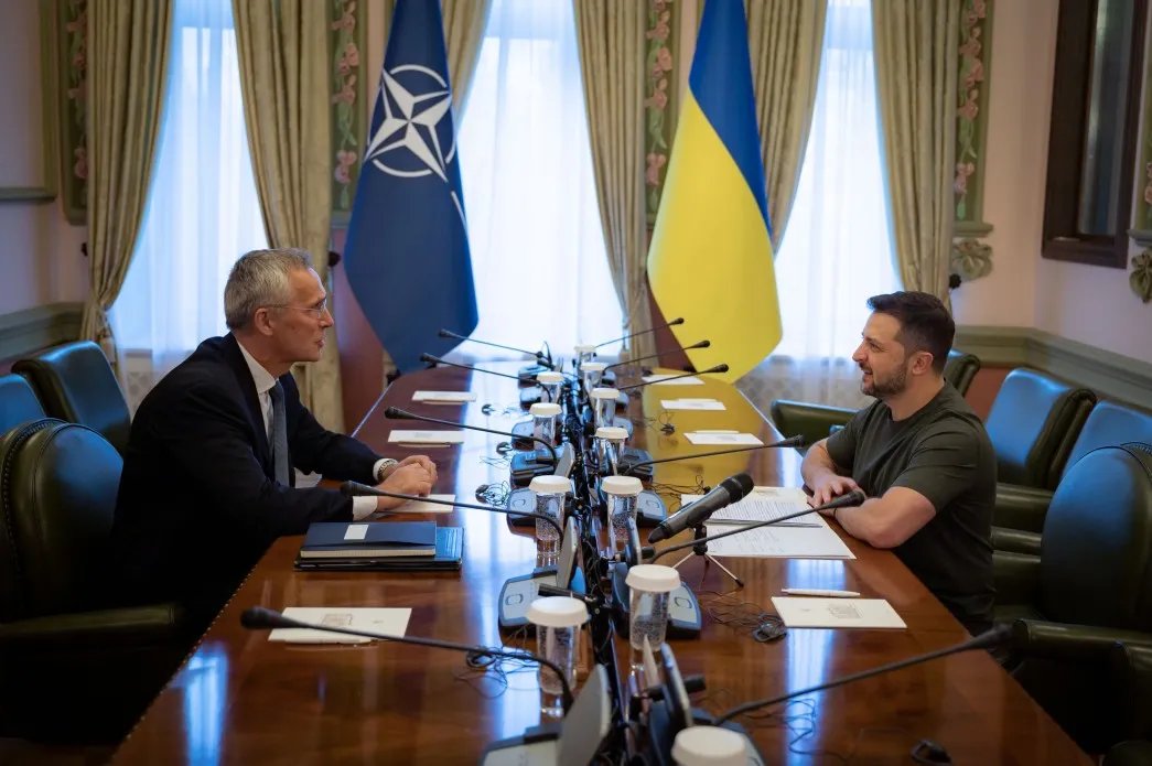 Про яку зброю домовились Зеленський і Столтенберг: головні подробиці візиту Генсека НАТО до Києва