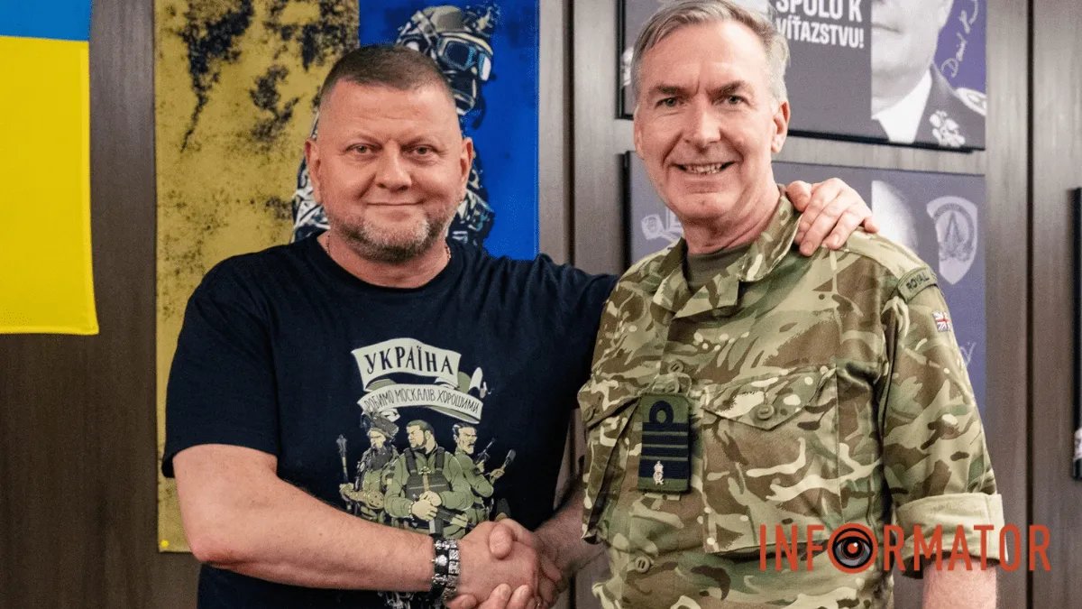 Залужний зустрівся з начальником Штабу оборони Британії: про що говорили