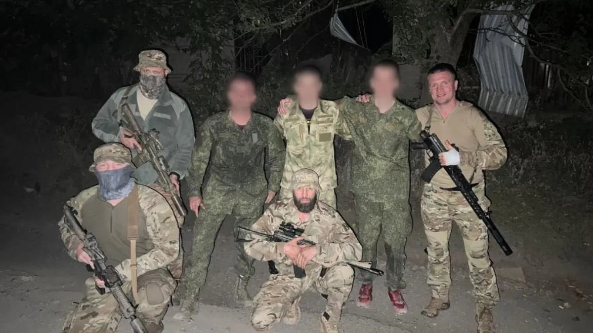 В Украину вернули десантников, полтора года находившихся в оккупации - видео