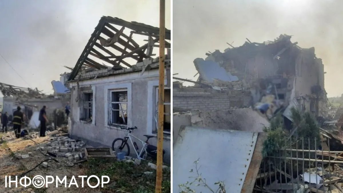 Росіяни розбомбили Антонівку на Херсонщині: є загиблий та поранені