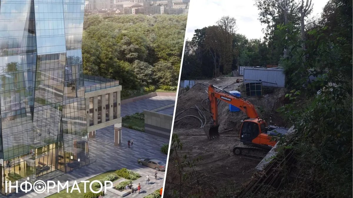 У Києві біля Олександрівської лікарні на небезпечному схилі планують побудувати хмарочос - хто за цим стоїть