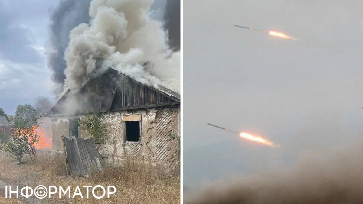 Окупанти обстріляли Вовчанськ: спалахнув будинок з мешканцями - фото