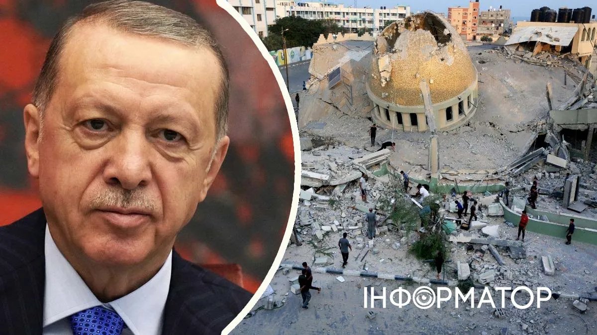 Ердоган закликав Ізраїль піти на поступки терористам для забезпечення миру в регіоні