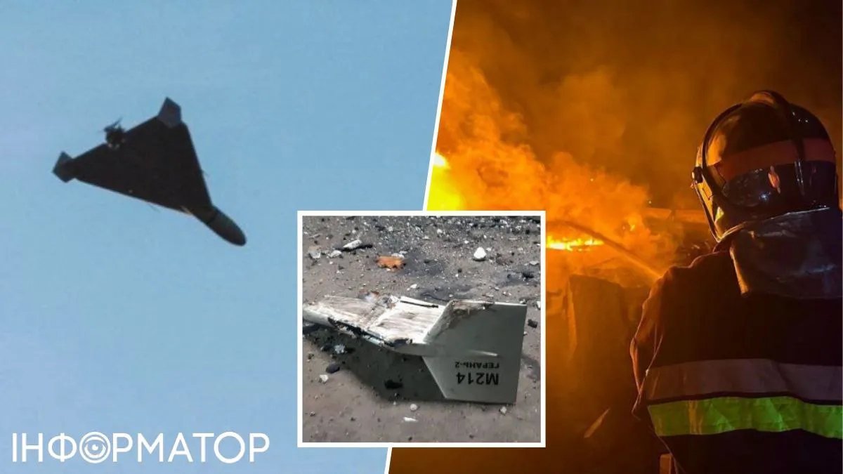 Нічна атака дронів: є влучання та поранена на Одещині, збито 28 шахедів